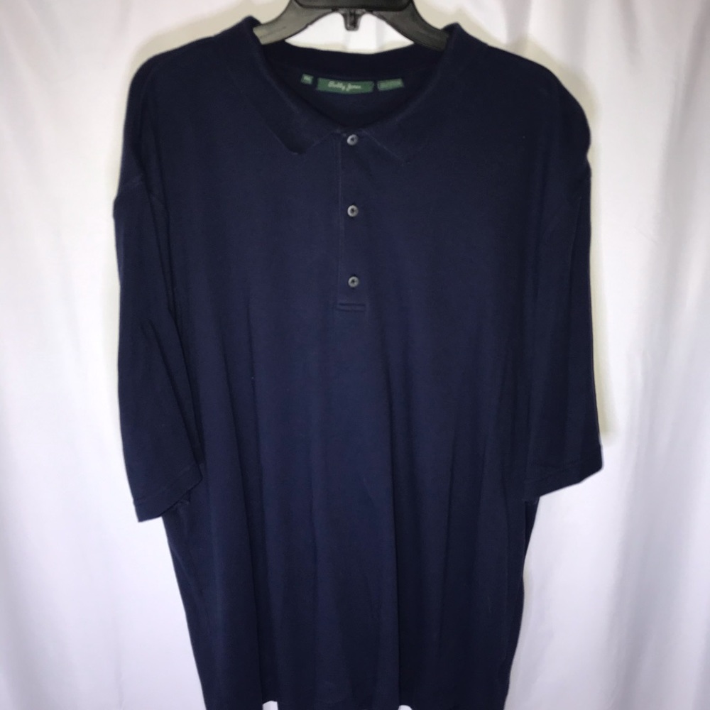 Bobby Jones navy blue golf shirt 2XL Grandpacore